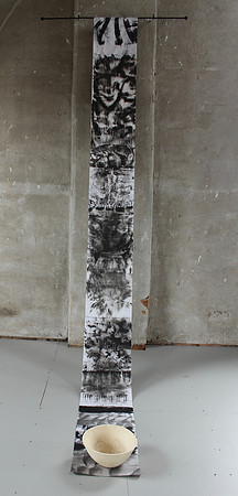 Ode to Pascal vessel and scroll detail